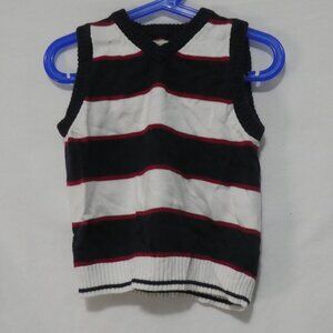 CHILDREN'S PLACE | 3T | Sleeveless Knit Striped Sweater Vest